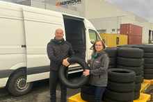 Hankook Abroncsadományozási Program - abroncsátadás, 2024