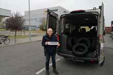 Hankook Abroncsadományozási Program - abroncsátadás, 2024