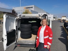 Hankook Abroncsadományozási Program - abroncsátadás, 2025