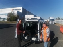 Hankook Abroncsadományozási Program - abroncsátadás, 2025