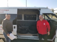 Hankook Abroncsadományozási Program - abroncsátadás, 2025