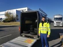 Hankook Abroncsadományozási Program - abroncsátadás, 2025