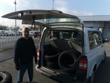 Hankook Abroncsadományozási Program - abroncsátadás, 2025