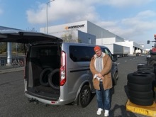 Hankook Abroncsadományozási Program - abroncsátadás, 2025