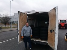 Hankook Abroncsadományozási Program - abroncsátadás, 2025