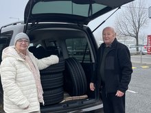 Hankook Abroncsadományozási Program - abroncsátadás, 2025