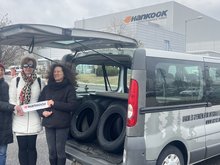 Hankook Abroncsadományozási Program - abroncsátadás, 2025